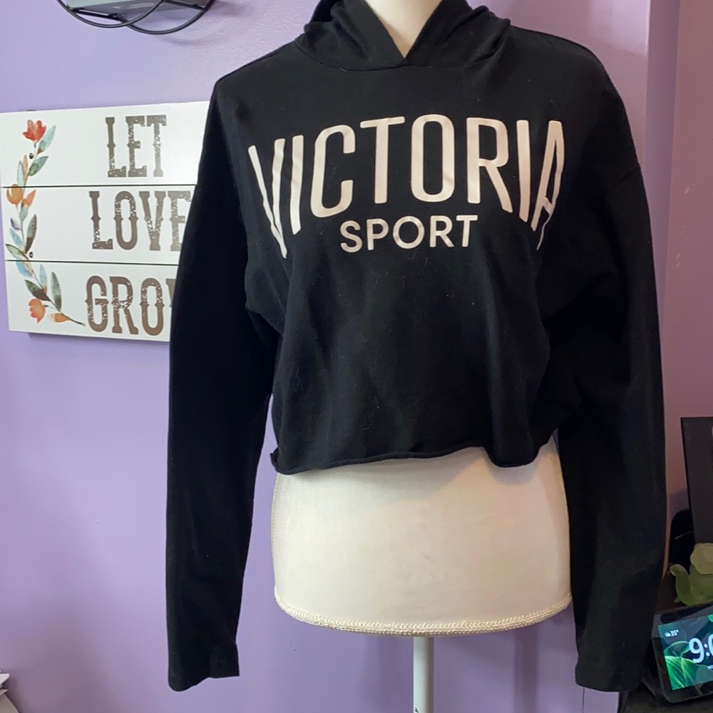Victoria secret small crop hoodie